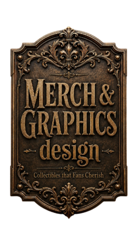 Merch and Graphics Design.