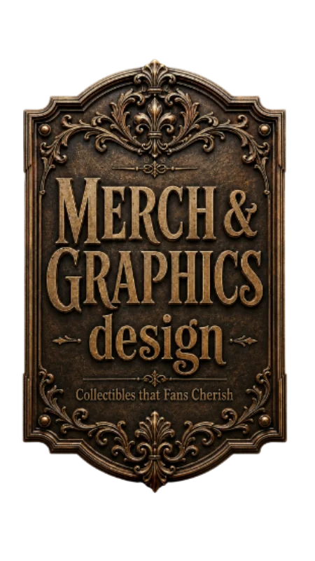 Merch and Graphics Design.