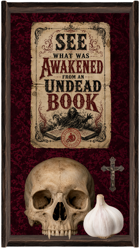 See what was awakened from an undead book.